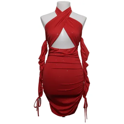 Dress (Red) from CBR Cotton, Polyester