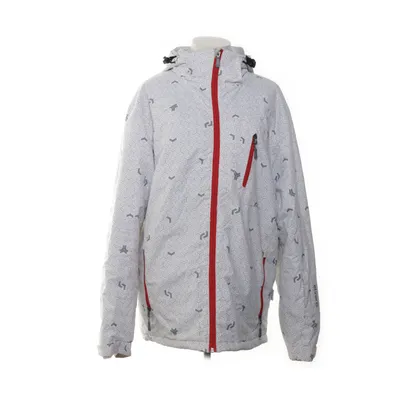 Skijakke (Hvid, Flerfarvet, Rød) fra Etirel Polyester