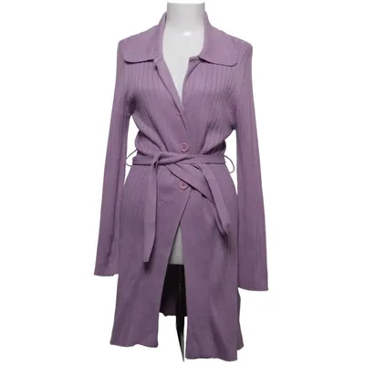 Strickjacke (Lila) von Mari Philippe Acryl, Baumwolle