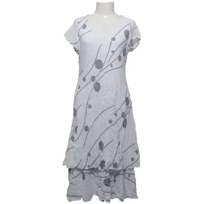 Dress (White, Blue) from Fashion Highlight