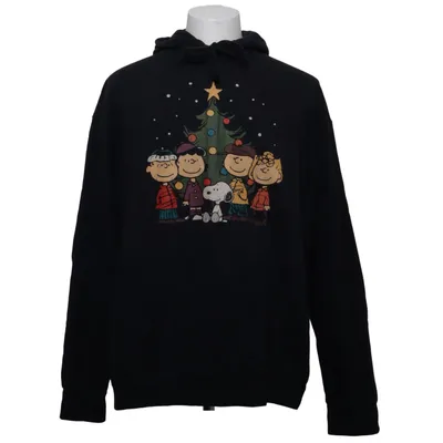 Kapuzenpullover (Schwarz) von Port & Company Baumwolle, Polyester