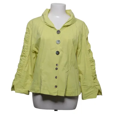 Blouse (Yellow) from Bottega Cotton, Elastane