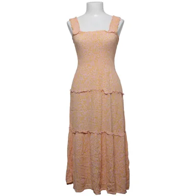 Maxi jurk (Geel, Roze) van Vero Moda Viscose