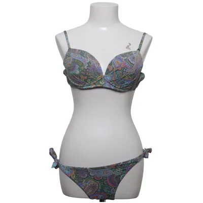 Bikini (Grøn, Flerfarvet) fra Rae Elastan, Polyamid, Polyester
