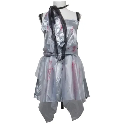 Fancy dress (Gray, Red) from Boland Polyester