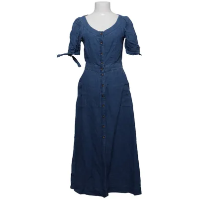 Denim jurk (Blauw) van & Other Stories Katoen, Linnen