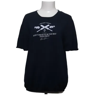 T-shirt (Blauw) van Eleventy Katoen