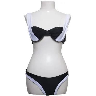 Bikini (Svart, Vit) från Design by Si Elastan, Polyamid