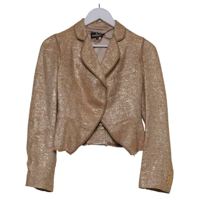 Blazer (Or) de Wunderkind Soie, Viscose