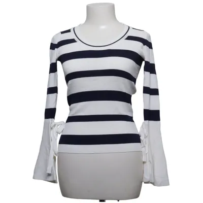 Sweater (Blue, White) from Papillonne Polyamide, Viscose
