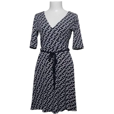 Robe portefeuille (Bleu, Blanc) de Gilli Élasthane, Polyester, Viscose