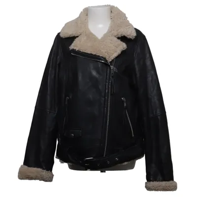 Shearlingjacka (Svart, Beige) från Jofama Skinn, Polyester
