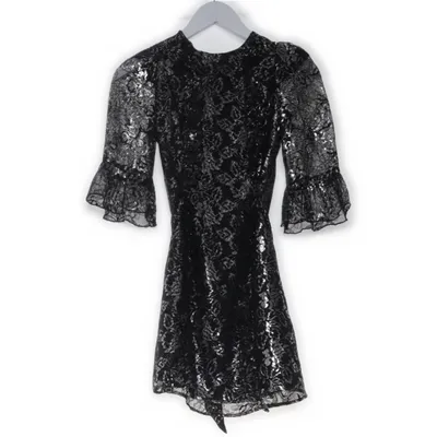 Dress (Black, Silver) from The Vampire’s Wife x H&M Polyamide, Polyester