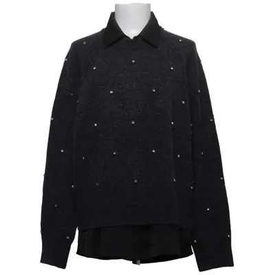 Trui (Grijs, Zwart) van Next Acryl, Elastaan, Gerecycled polyester, Wol