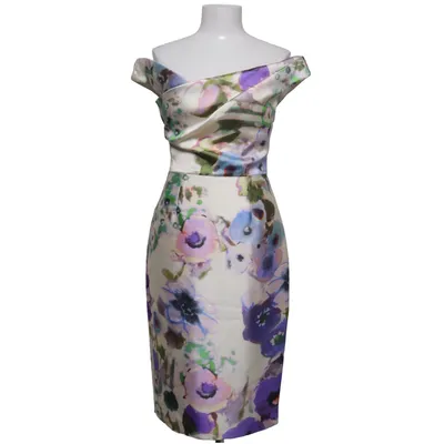 Cocktailklänning (Vit, Flerfärgad) från Lela Rose Polyester, Silke
