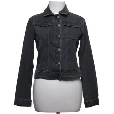 Denimjakke (Grå) fra Denim Co Bomuld, Elastan