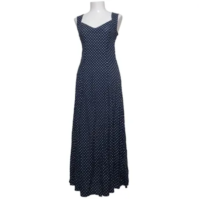 Långklänning (Blå, Vit) från Woman Collection H&M Viskos