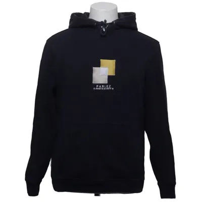 Sweat à capuche (Bleu) de Parlez Coton, Polyester