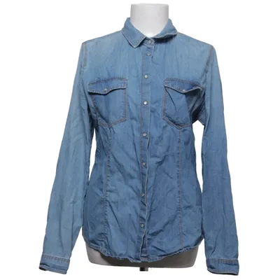 Jeansskjorta (Blå) från Bershka Denim Collection Bomull