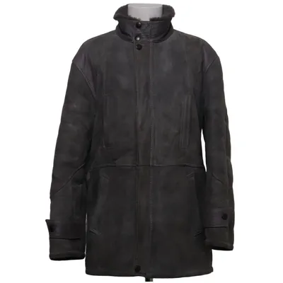 Shearlingjacka (Grå) från Shearling