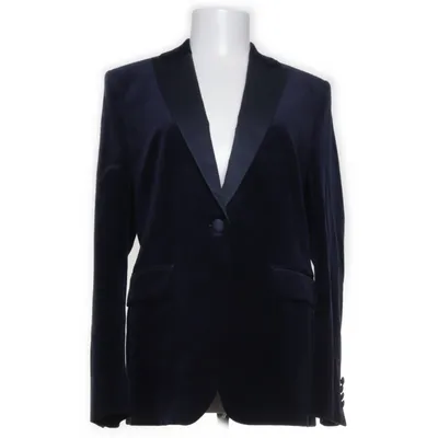 Smoking blazer (Blauw) van GANT Katoen, Viscose