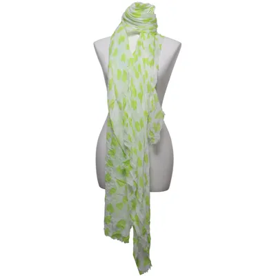 Shawl (Green, White) from Hallhuber Accessories