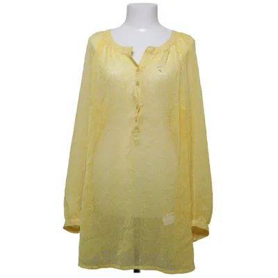 Blouse (Yellow, White) from Sheego Polyester