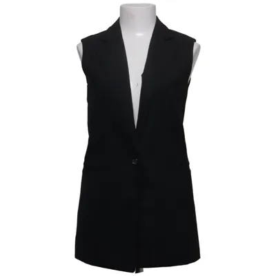 Suit vest (Black) from Elizabeth and James Elastane, Polyester, Wool