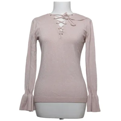 Sweater (Beige) from Les Étoiles Claires Cashmere, Merino wool, Metallic fiber