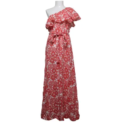 Maxi jurk (Rood, Wit) van Lisa Marie Fernandez