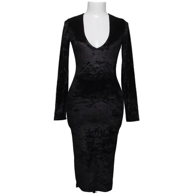 Klänning (Svart) från Bozzolo Elastan, Polyester