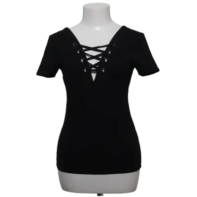 Top (Seven/12 Eyelet Tee) fra Seven Sisters Bomuld, Elastan