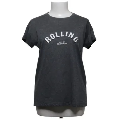 T-shirt (Grå) från Mango Denim & Tees