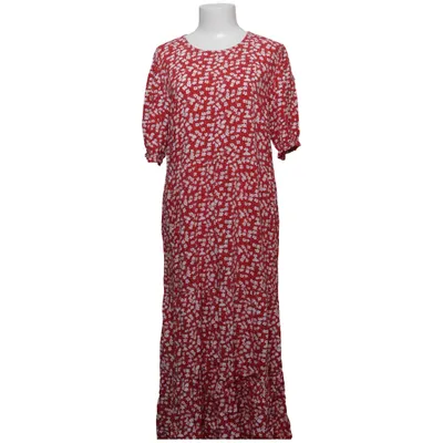 Robe (Rouge, Blanc) de Happy Holly Viscose