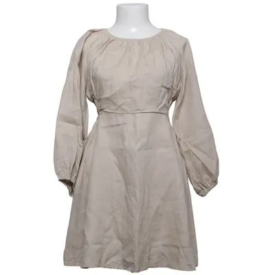 Jurk (Beige) van Dissh Linnen, Viscose