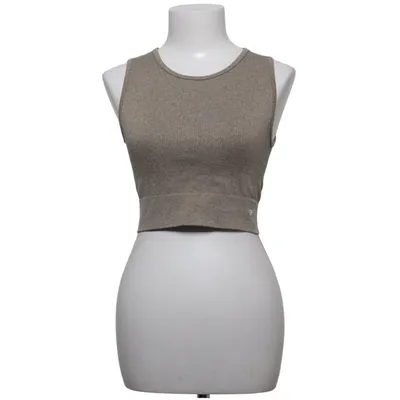 Crop top (Beige) van Drop of Mindfulness Elastaan, Polyamide, Polyester