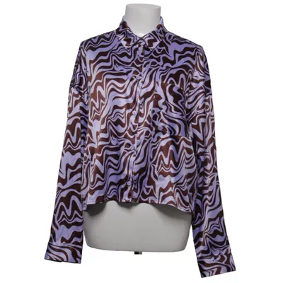Shirt (Lila, Bruin) van Monki Elastaan, Polyester