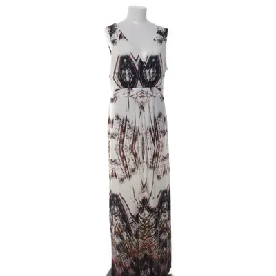 Dress (White, Multicolored) from Bodyflirt Elastane, Polyester
