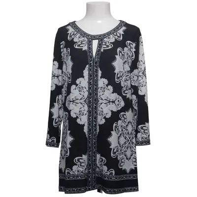 Tunique (Noir, Blanc, Multicolore) de BPC