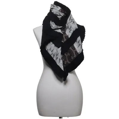 Shawl (Black, Beige) from Bloom Copenhagen Cotton