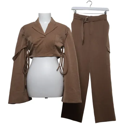 Kostym (Beige) från Angelica Blick x NA-KD Elastan, Polyester, Viskos