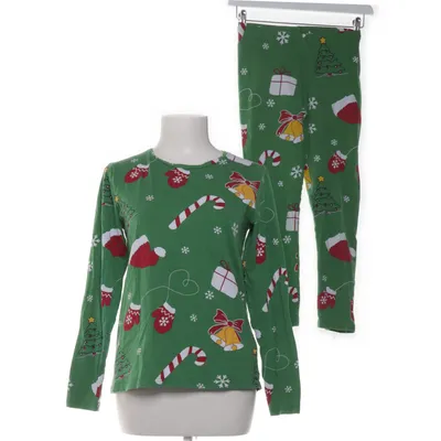 Pyjamas (Grön, Röd, Vit) från MyWear Woman Bomull, Elastan