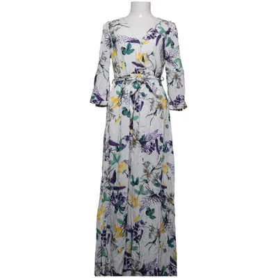 Maxikjole (Hvid, Flerfarvet) fra Queen's Fashion Collection Viscose