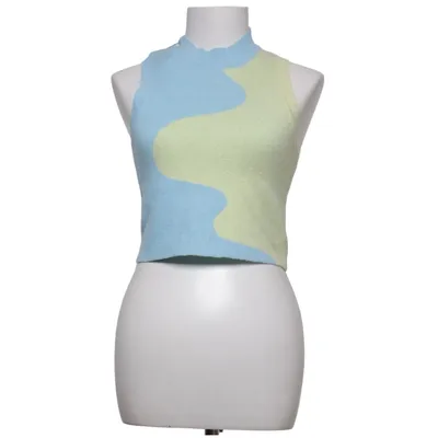 Crop top (Bleu, Vert) de LA Hearts Polyamide, Polyester, Viscose