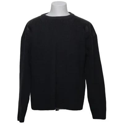 Pull-over (Gris) de Dunhill Cuir, Laine de mouton