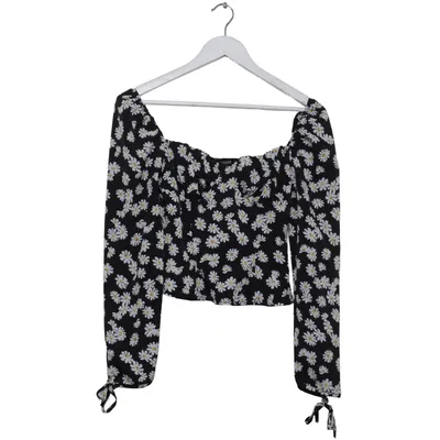 Crop top (Black, White, Yellow) from Missguided Petite