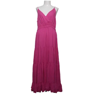 Maxi jurk (Roze) van YAS Katoen, Viscose