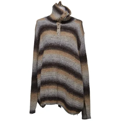 Strickpullover (Beige, Grau, Braun) von Casual Woman Polyester, Wolle
