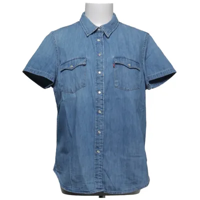 Denim blouse (Blauw) van Levi Strauss & Co Katoen