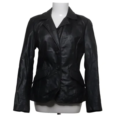 Blazer en cuir (Noir) de Livelo Attitude Cuir, Polyester